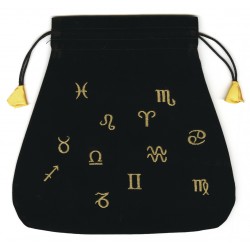 Astrological Velvet Tarot Bag