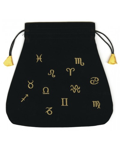 Astrological Velvet Tarot Bag