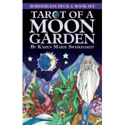 Tarot of a Moon Garden Borderless Deck & Book Set