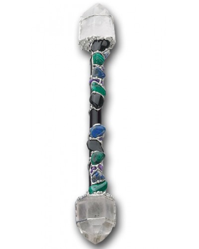 Positive Thoughts Large Crystal Wand