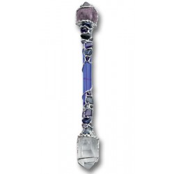 Psychic Support Large Crystal Wand for Intuition