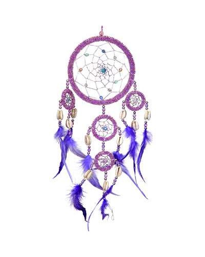 DreamCatcher with Pink Irridescent Beads