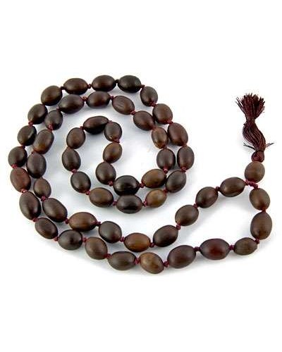 Natural Lotus Seed 54 Bead Prayer Mala