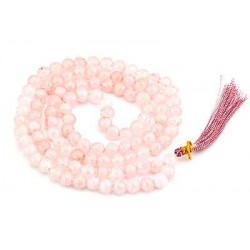 Rose Quartz Prayer Bead Mala