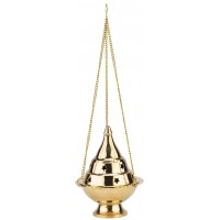 Hanging Brass Incense Burner - 4 Inch