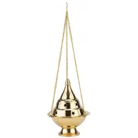 Hanging Brass Incense Burner - 4 Inch