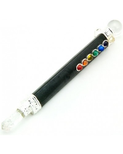 Black Tourmaline Chakra Healing Wand