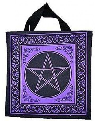 Pentagram Cotton Tote Bag