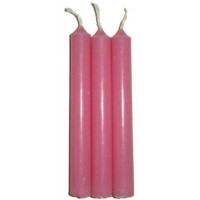 Pink Mini Taper Spell Candles