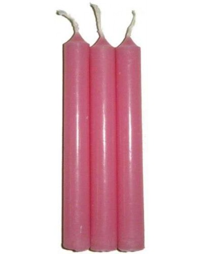 Pink Mini Taper Spell Candles