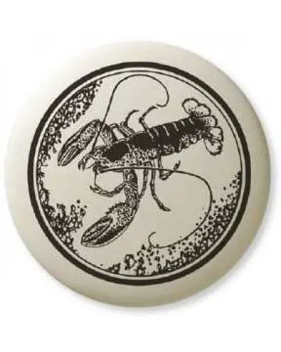 American Lobster Pathfinder Animal Totem Porcelain Necklace