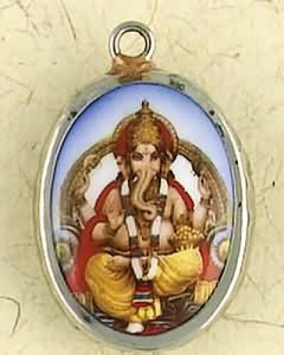 Ganesha Ceramic Necklace