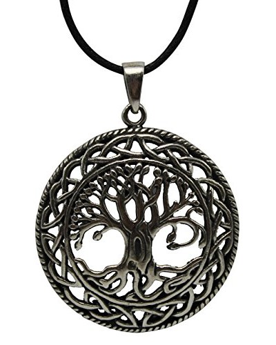 Celtic Tree of Life Pewter Necklace