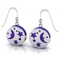 Silver Moon Aromatherapy Earrings