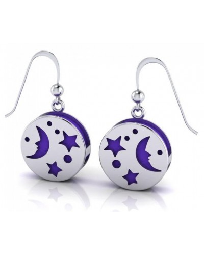 Silver Moon Aromatherapy Earrings