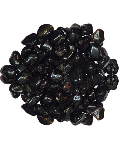 Black Onyx Tumbled Stones - 1 Pound Bag