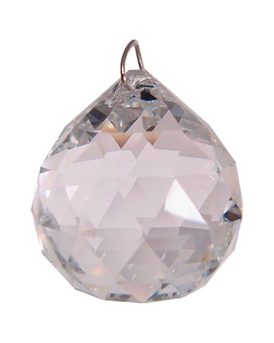 Crystal Prism Faceted Sphere