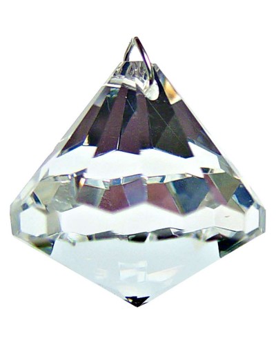 Crystal Prism Faceted Diamond