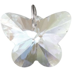 Crystal Prism Faceted Butterfly