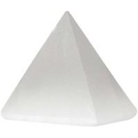 Selenite Gemstone Pyramid