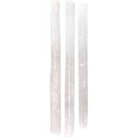 Selenite Rough Crystal Small Wands Pack of 5