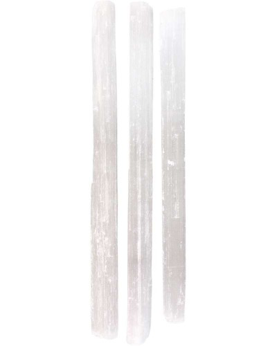 Selenite Rough Crystal Small Wands Pack of 5