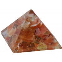 Carnelian Sacral Chakra Orgone Pyramid Carnelian Sacral Chakra Orgone Pyramid