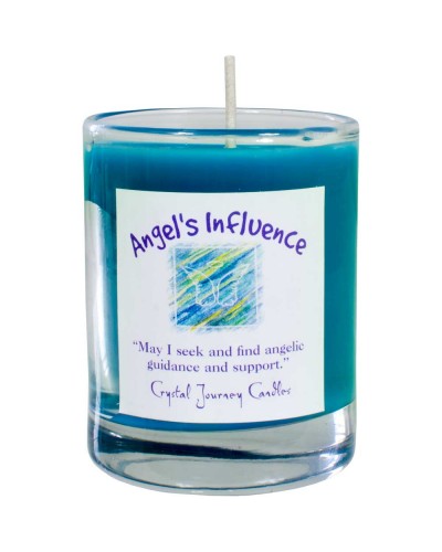 Angels Influence Soy Glass Votive Spell Candle
