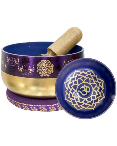 Crown Chakra Small Singing Bowl Set