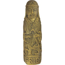 Frigg Norse Goddess Hand Carved Stone Statue
