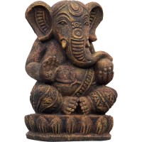 Ganesha Statue in Volcanic Stone