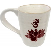 Lotus Om 10 oz Ceramic Mug