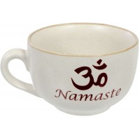 Namaste Om Cappuccino Cup