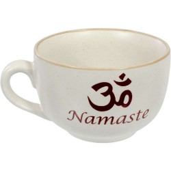 Namaste Om Cappuccino Cup