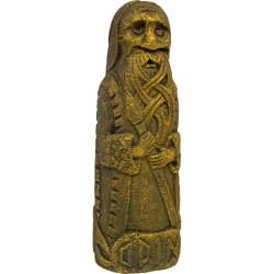 Odin Norse God Hand Carved Stone Statue