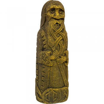 Odin Norse God Hand Carved Stone Statue