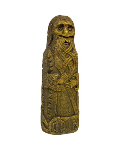 Odin Norse God Hand Carved Stone Statue
