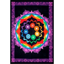 Rainbow Chakra Tapestry