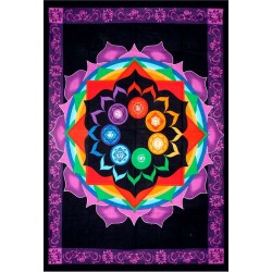 Rainbow Chakra Tapestry