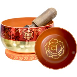 Sacral Chakra Small Singing Bowl Set