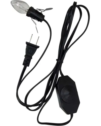 Salt Lamp Replacement Power Cord with Switch