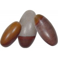 Shiva Lingam Stone - Set of 6 1.5 Inch Sacred Stones