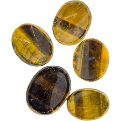 Tigers Eye Worry Stone