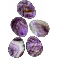 Amethyst Worry Stone