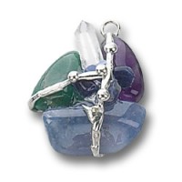 Fearless Gemstone Magical Amulet