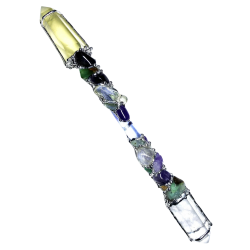 Well Being Large Crystal Wand for Depression