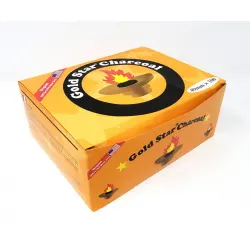 Gold Star Charcoal Large Disks - 40mm
