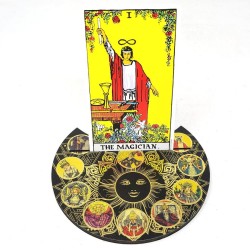 Major Arcana Wooden Tarot Card Holder
