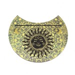 Sun Design Wooden Tarot Card Holder