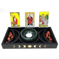 Triple Moon Altar Box